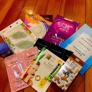 Beauty Samples-14 Pieces. Eminence, Amika, Bodyography, Lume, Clinique, and More